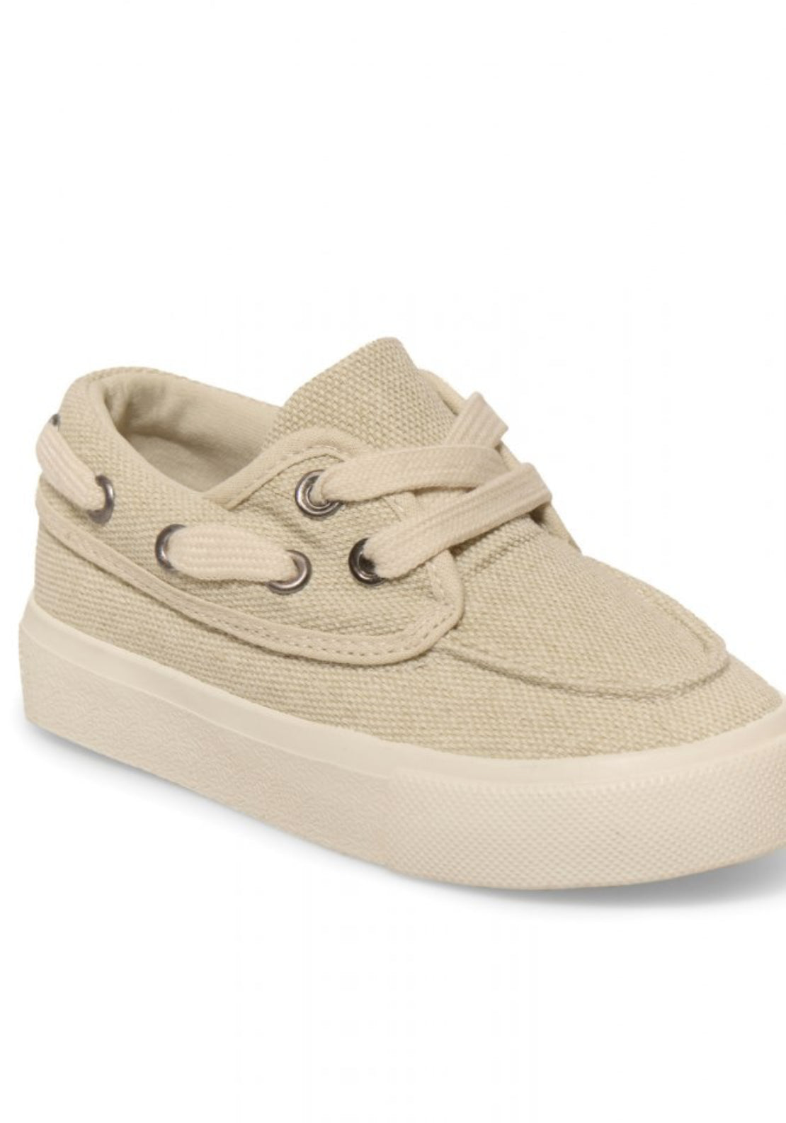 Sfera Canvas Moccasin Sneakers - Beige 3 Shaws Department Stores