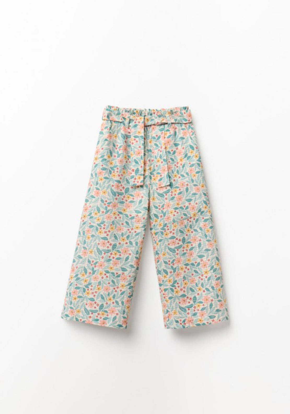 Sfera Dobby Floral Pants - Cream 1 Shaws Department Stores