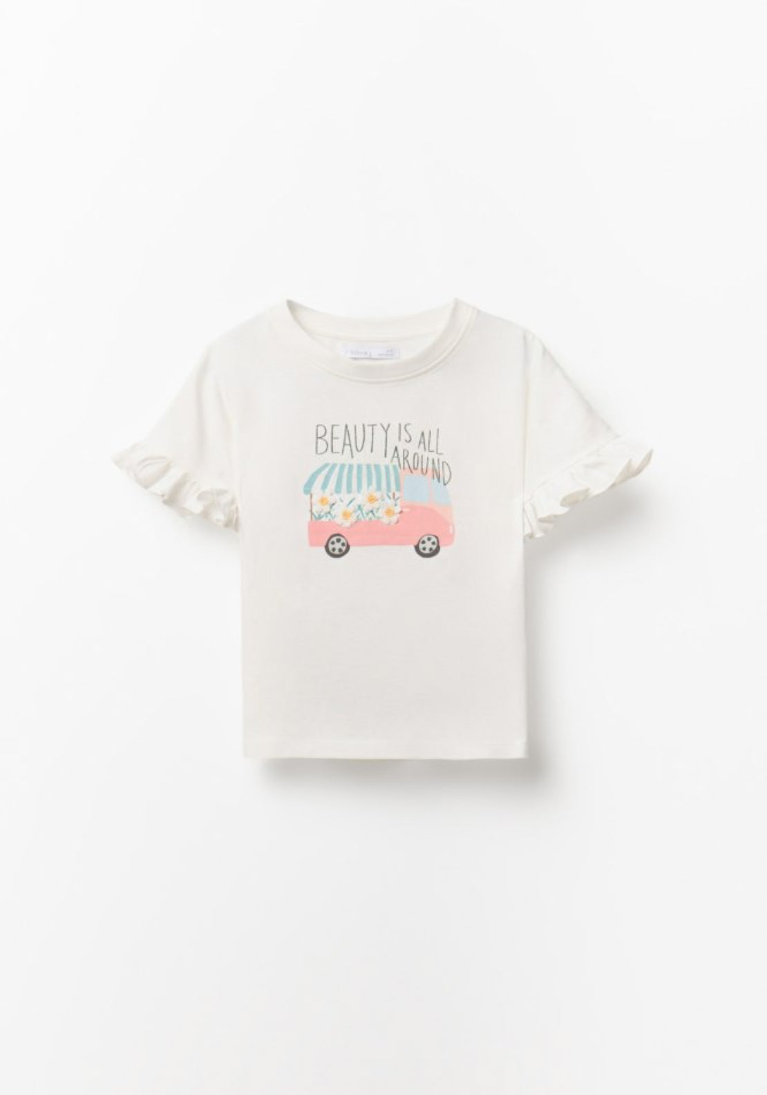 Sfera Florist T-Shirt - Cream 1 Shaws Department Stores