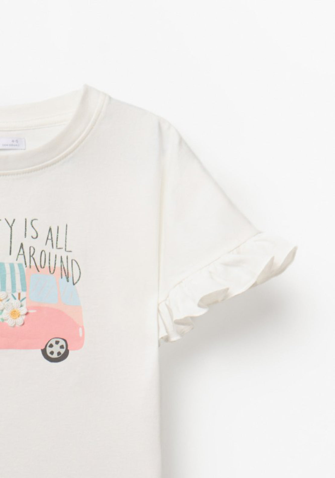 Sfera Florist T-Shirt - Cream 2 Shaws Department Stores