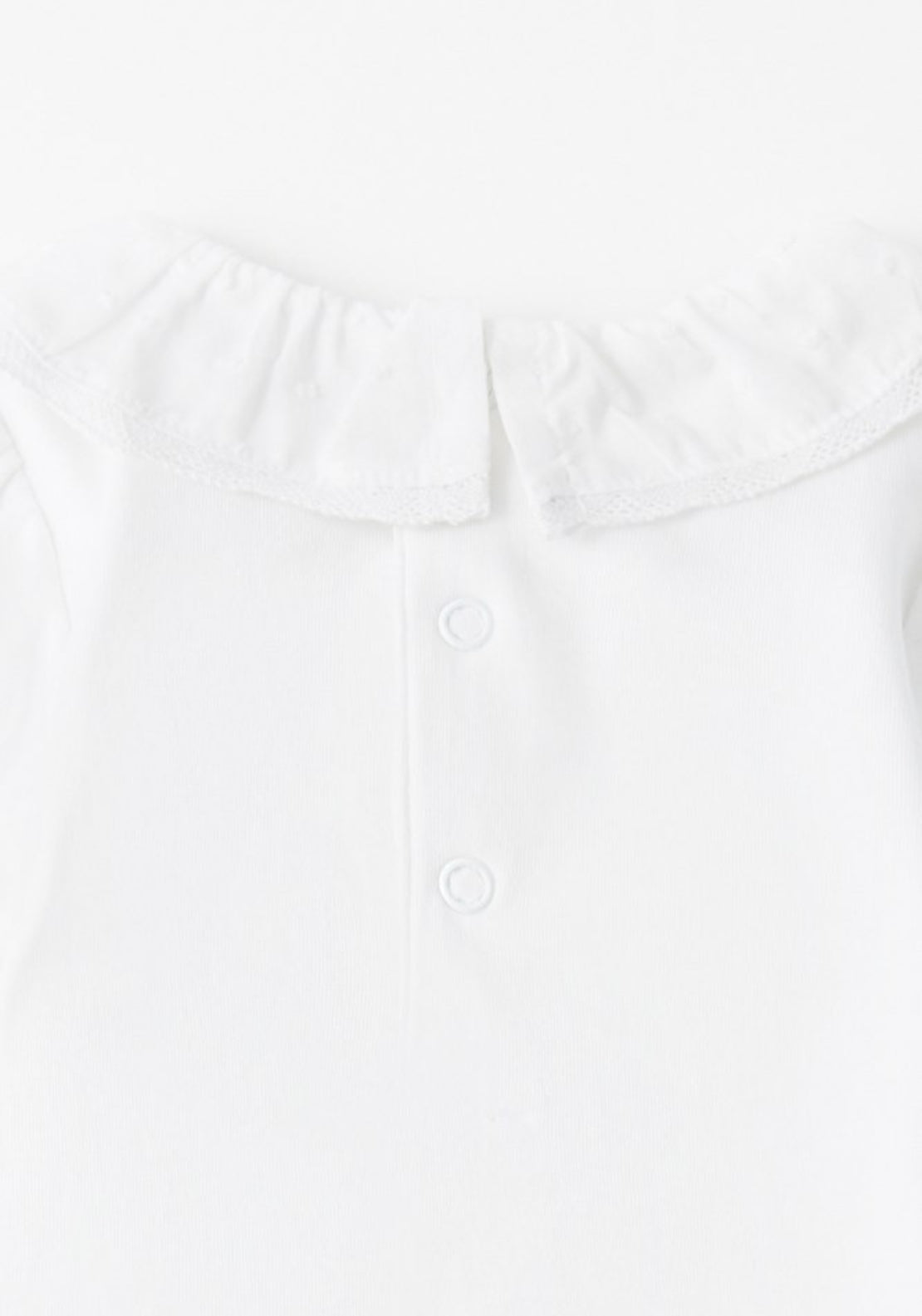Sfera Bambula Plumetti Neck Vest - White 3 Shaws Department Stores