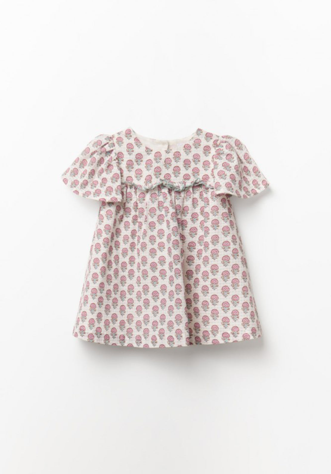 Sfera Dobby Floral Dress - Cream 1 Shaws Department Stores