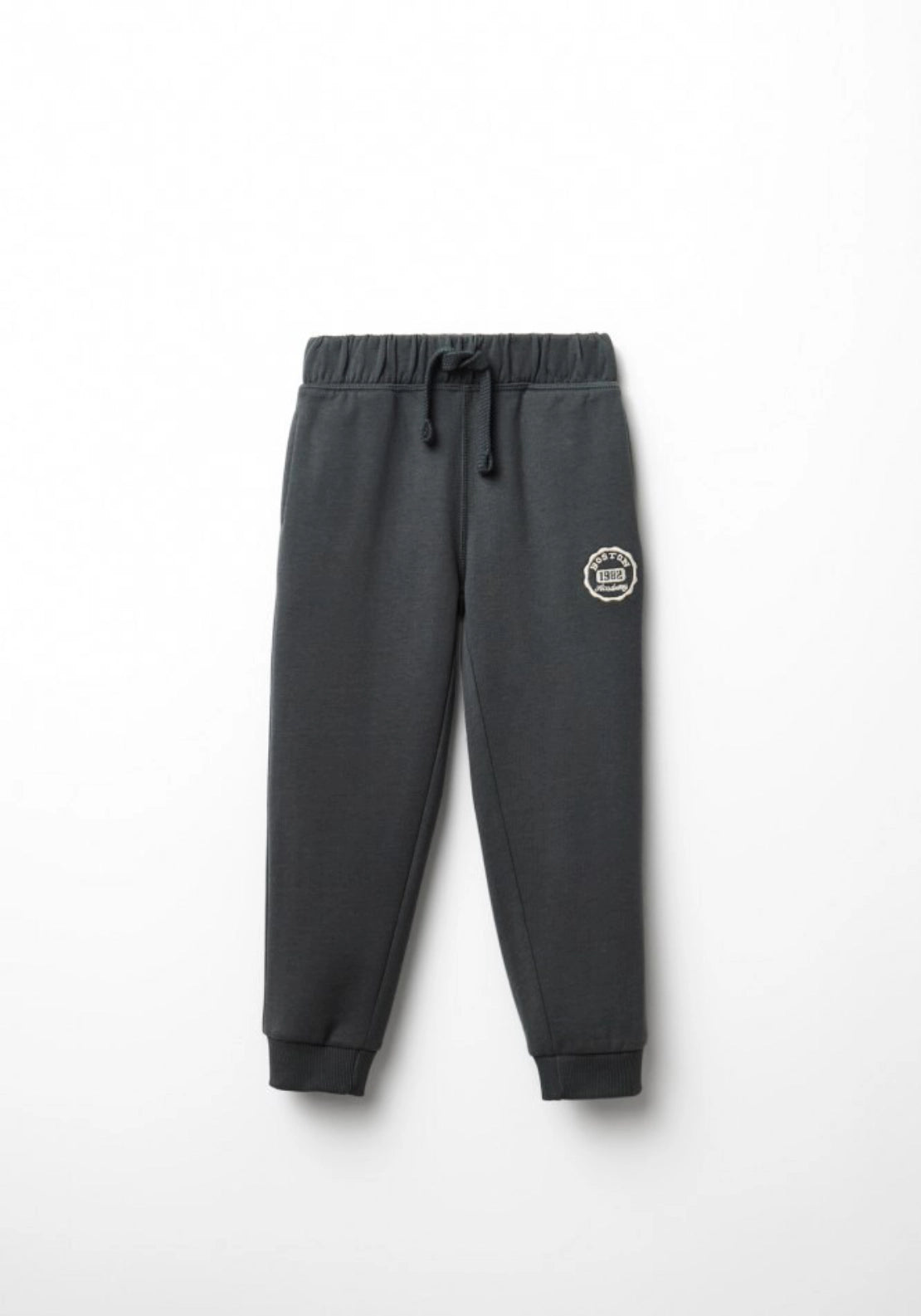 Plush Trousers with Pockets - Grey