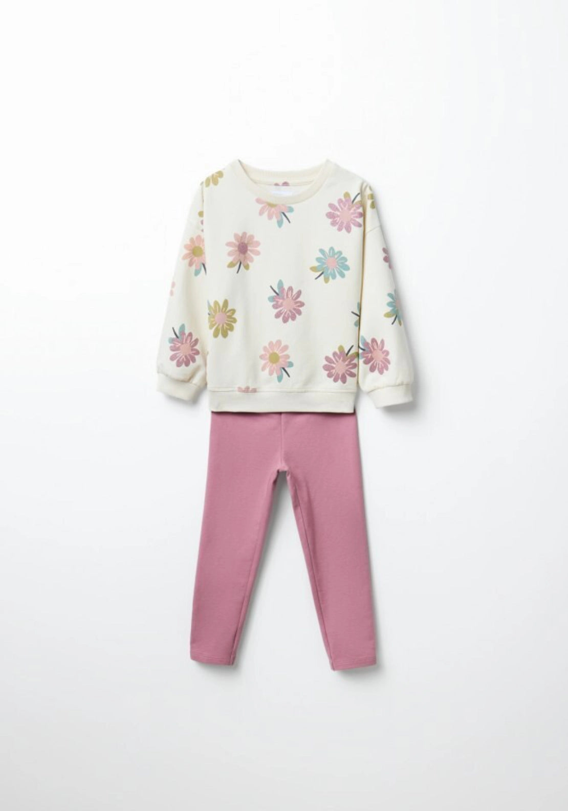 Floral Plush Set - Pink