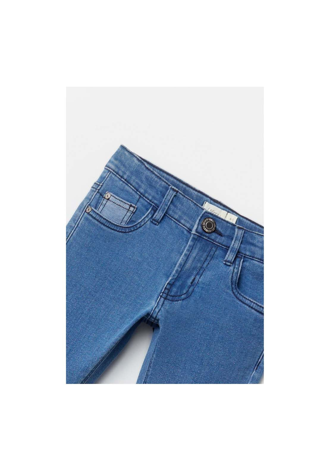Basic Denim Jeans - Medium Blue