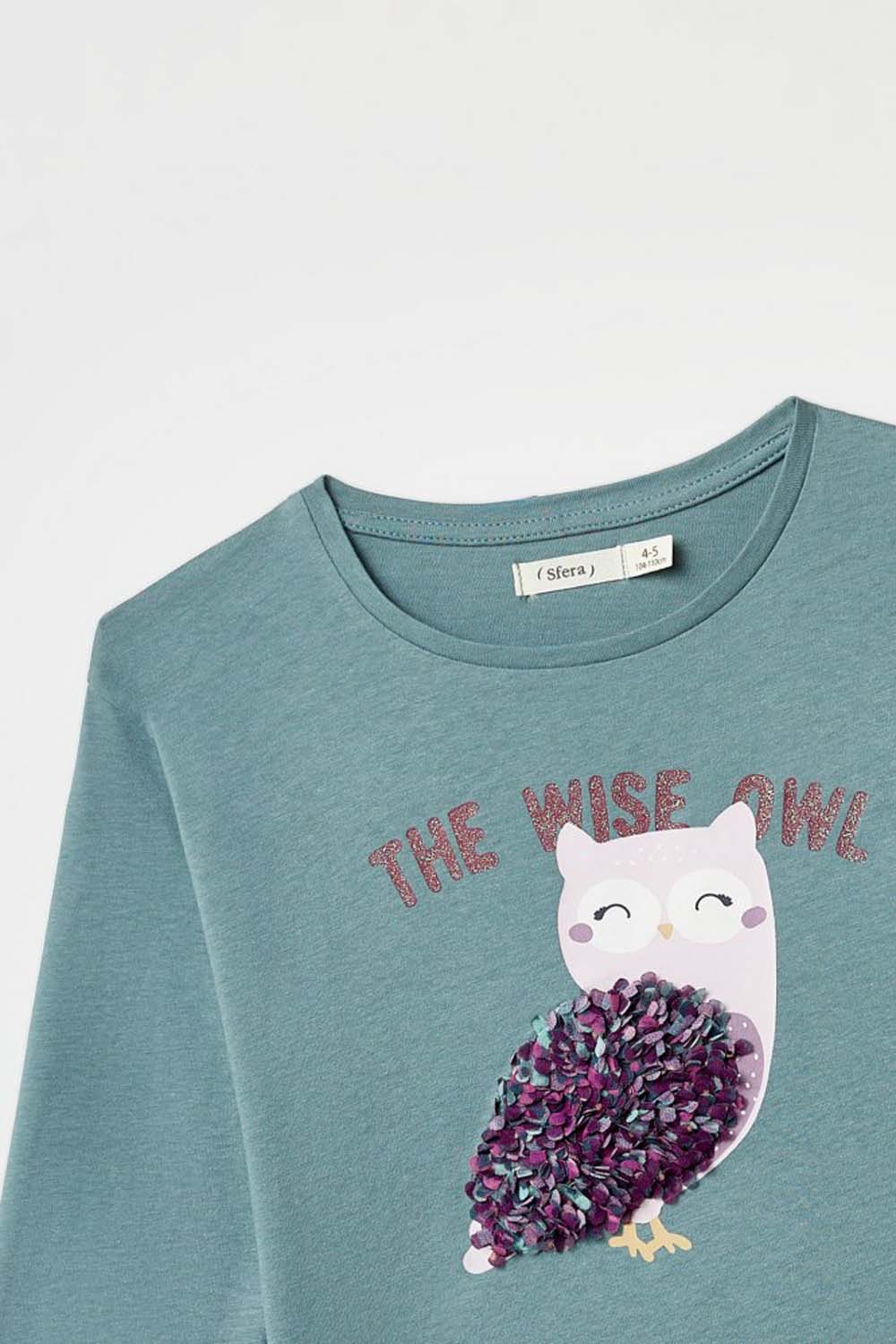The Wise Owl Top - Green
