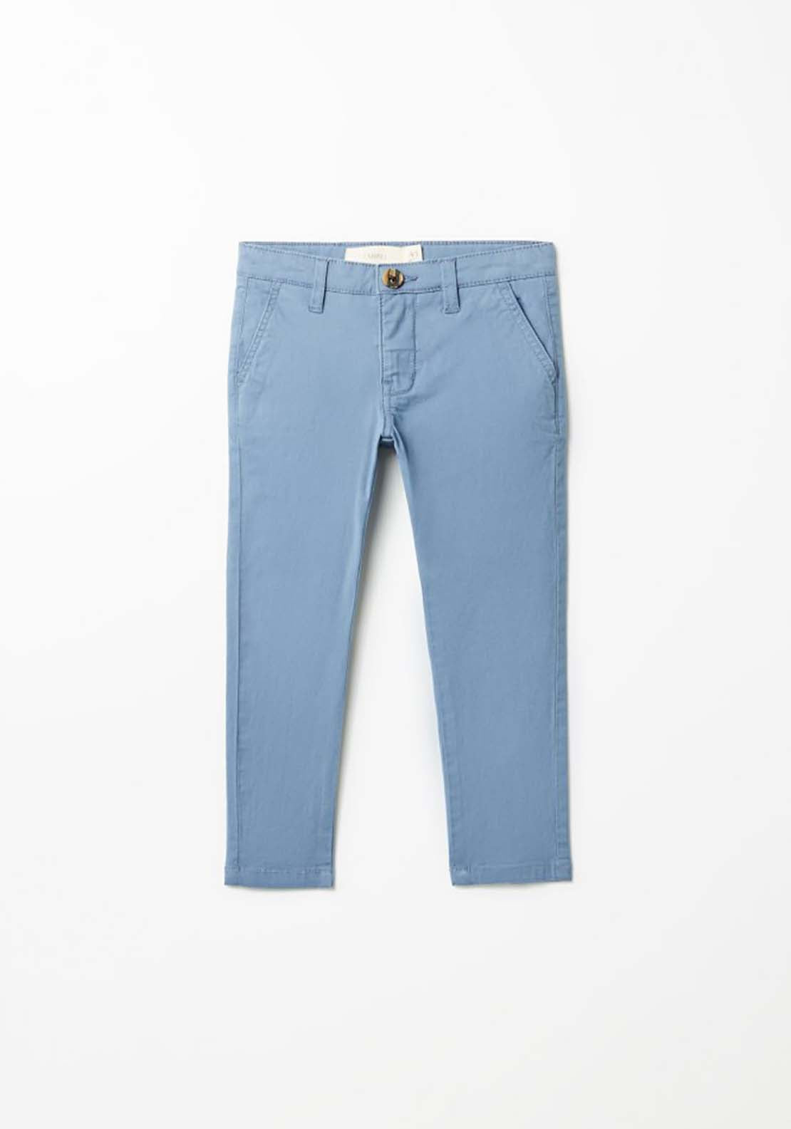 Sfera Formal Plain Trousers - Blue 1 Shaws Department Stores