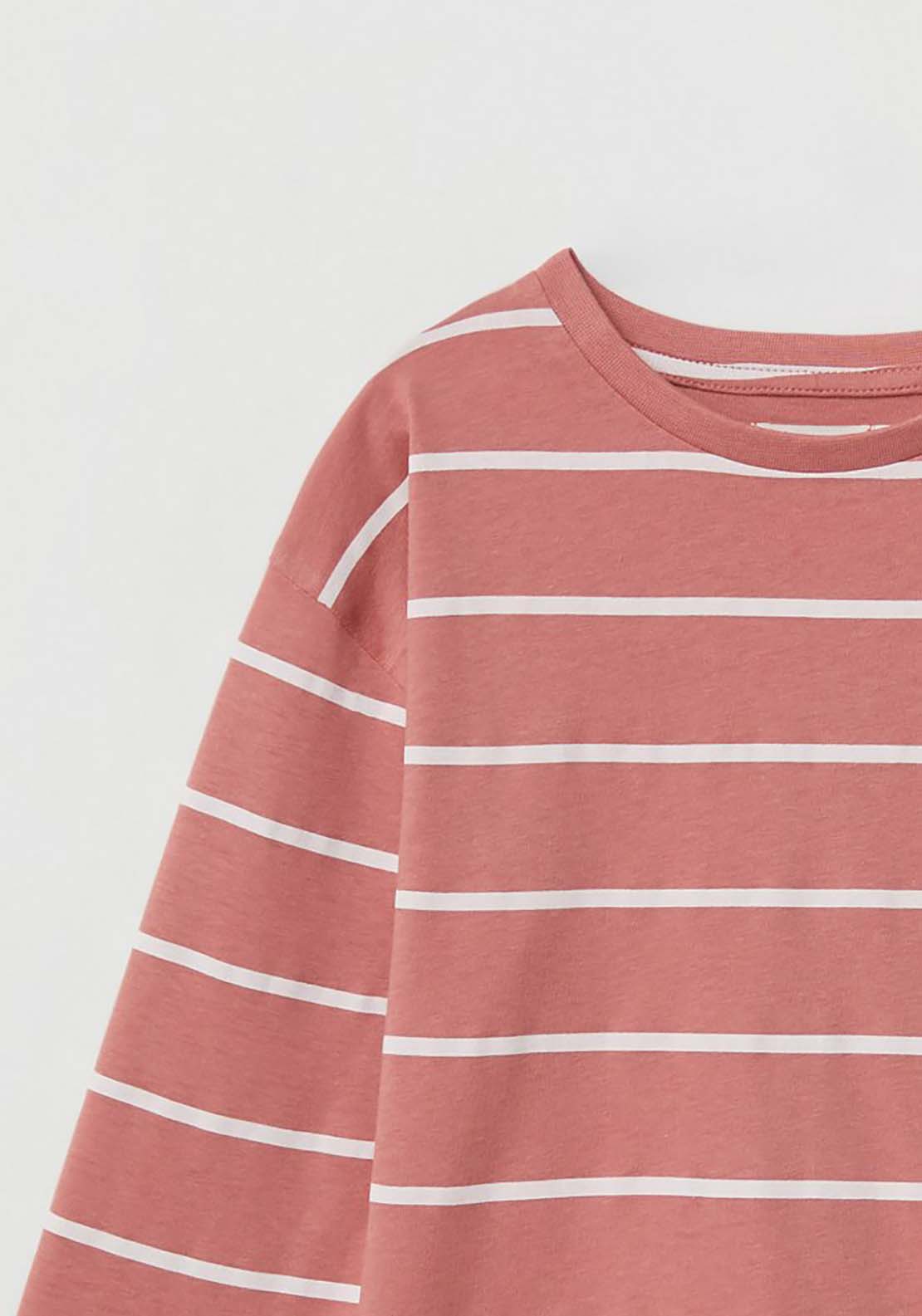 Sfera Striped T-Shirt - Red 3 Shaws Department Stores