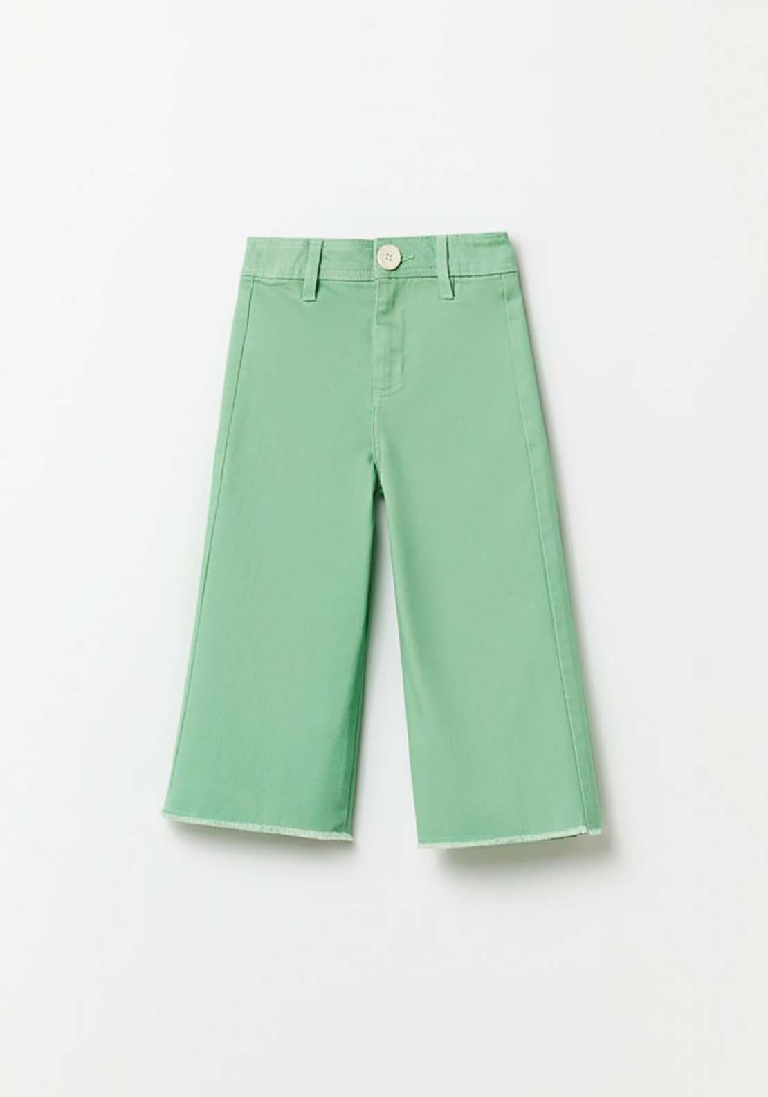 Sfera Wide Leg Jeans - Green 1 Shaws Department Stores
