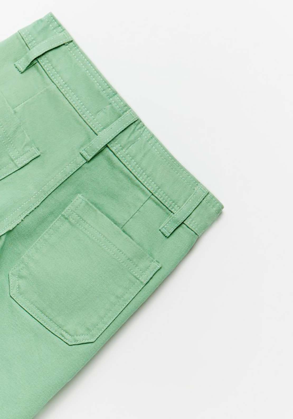 Sfera Wide Leg Jeans - Green 4 Shaws Department Stores