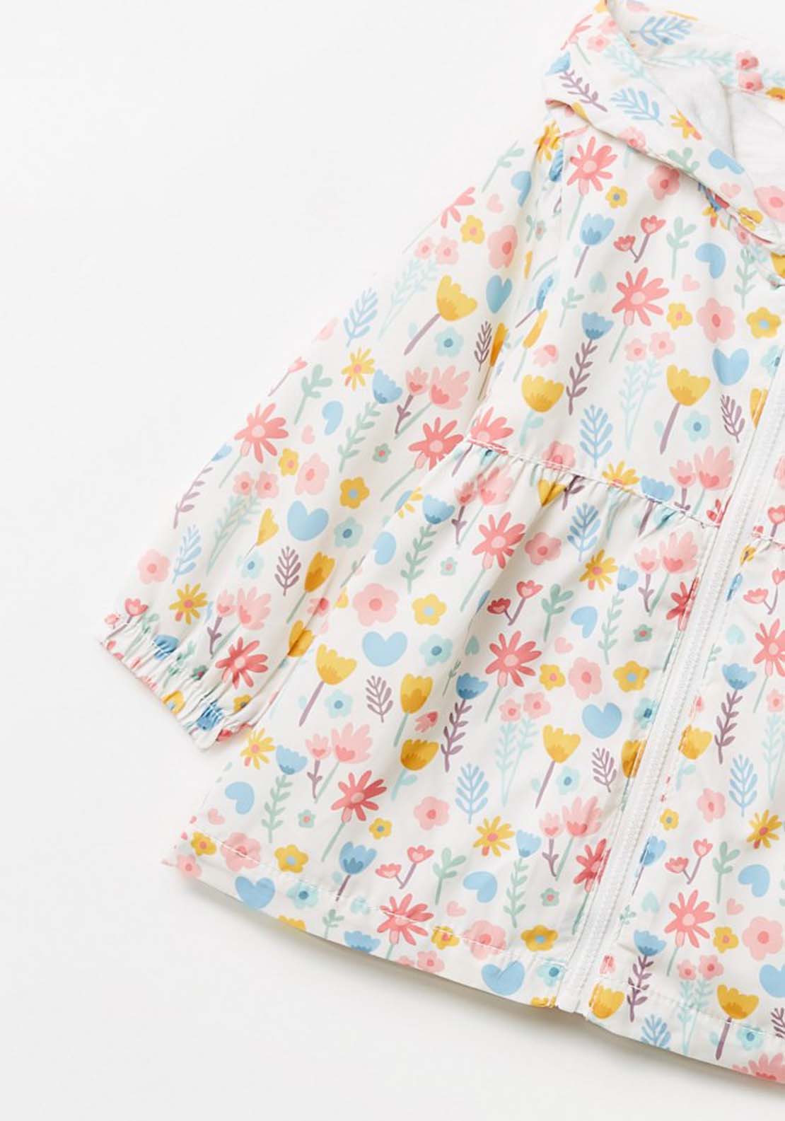 Sfera Baby Girl Floral Jacket - White 2 Shaws Department Stores