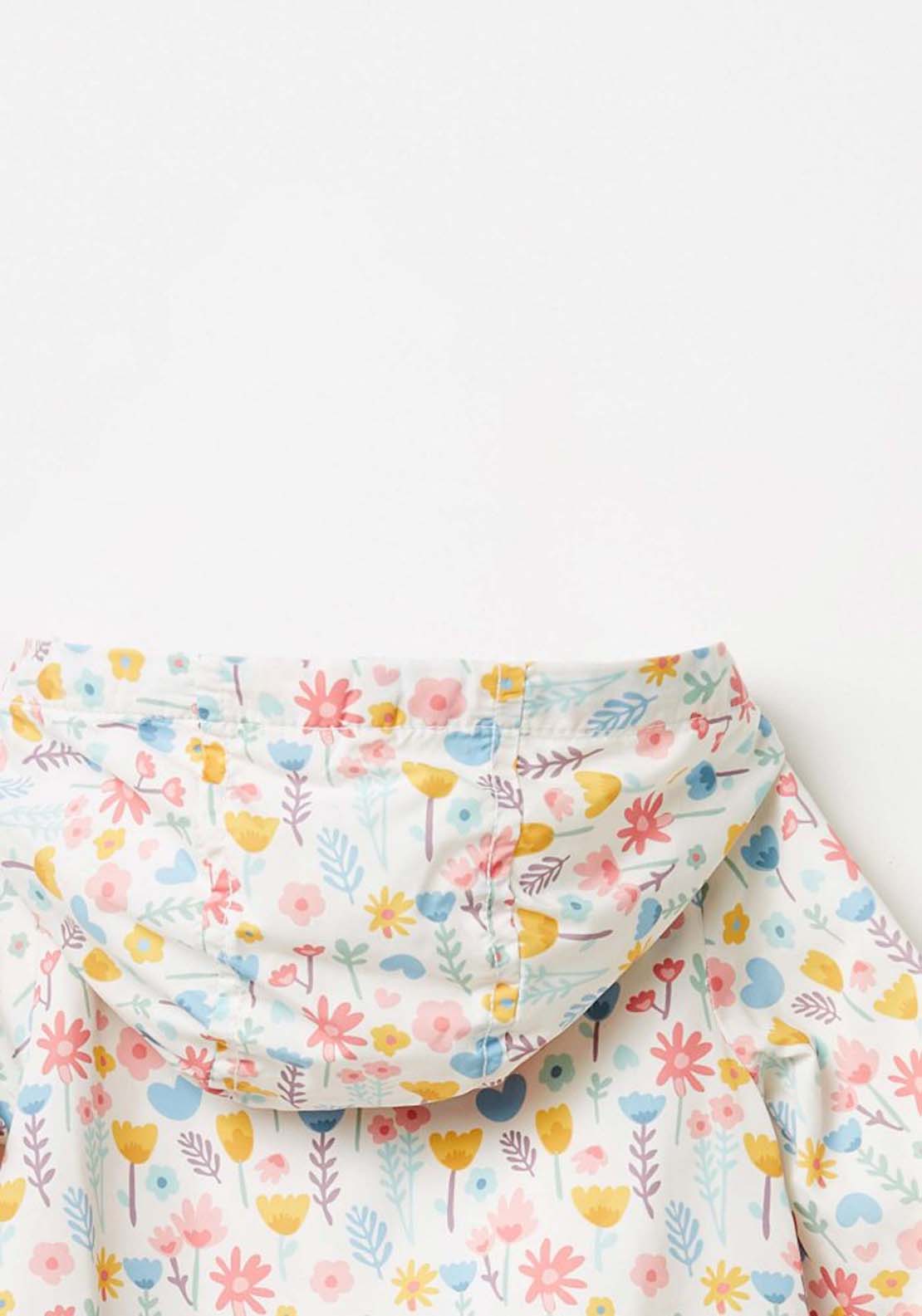 Sfera Baby Girl Floral Jacket - White 3 Shaws Department Stores