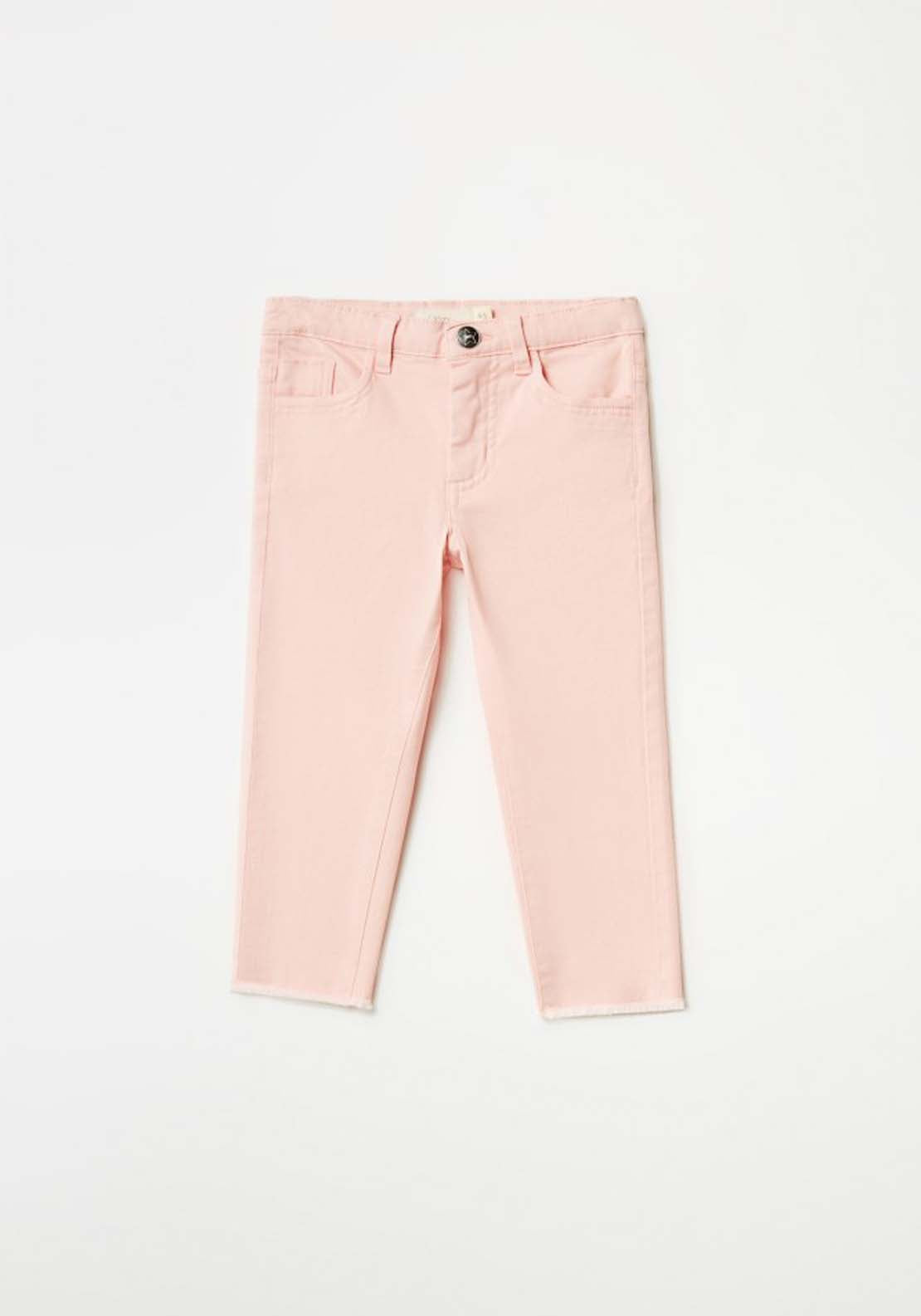 Sfera Pink Plain Twill Jeans - Pink 1 Shaws Department Stores