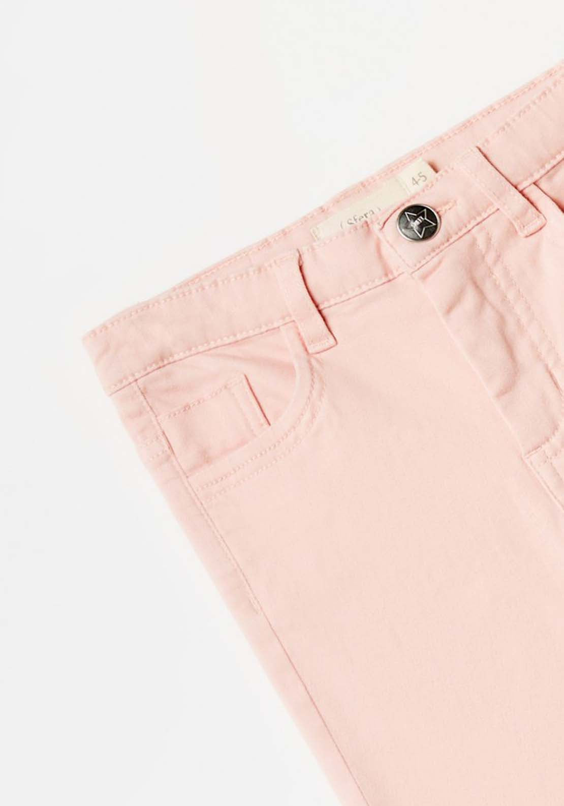 Sfera Pink Plain Twill Jeans - Pink 2 Shaws Department Stores