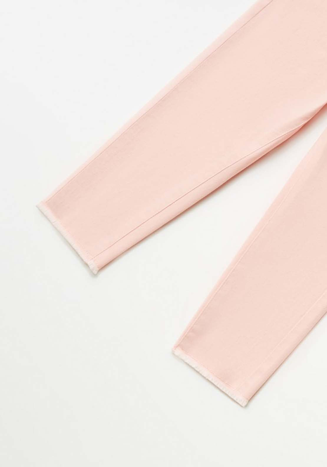 Sfera Pink Plain Twill Jeans - Pink 3 Shaws Department Stores