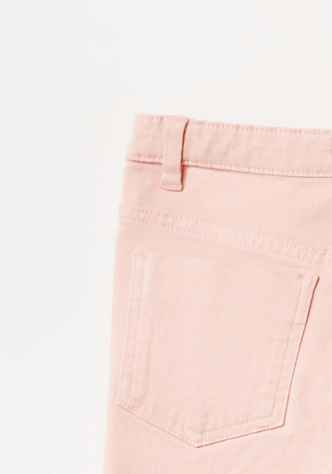 Sfera Pink Plain Twill Jeans - Pink 4 Shaws Department Stores