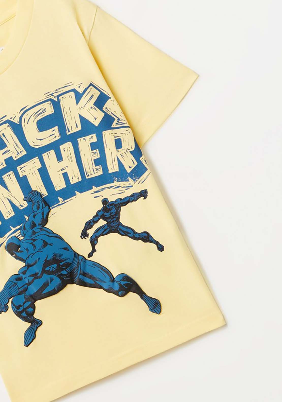 Sfera Black Panther T-Shirt - Yellow 2 Shaws Department Stores