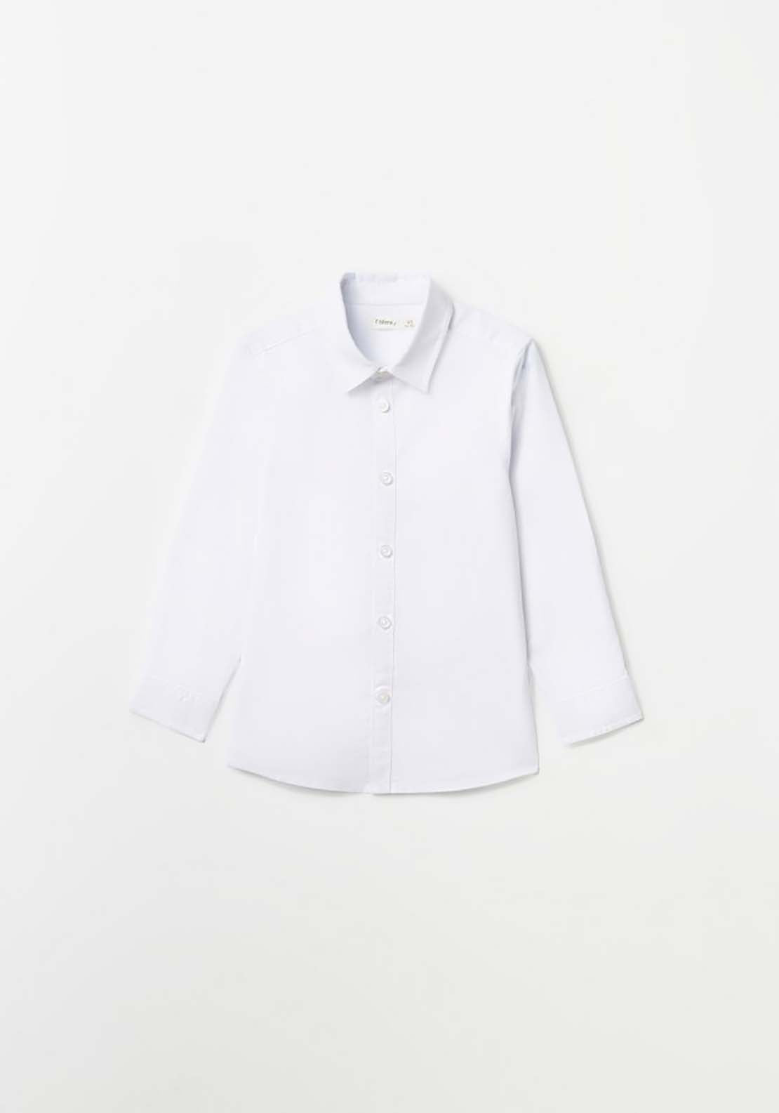 Sfera Plain Shirt - White 1 Shaws Department Stores