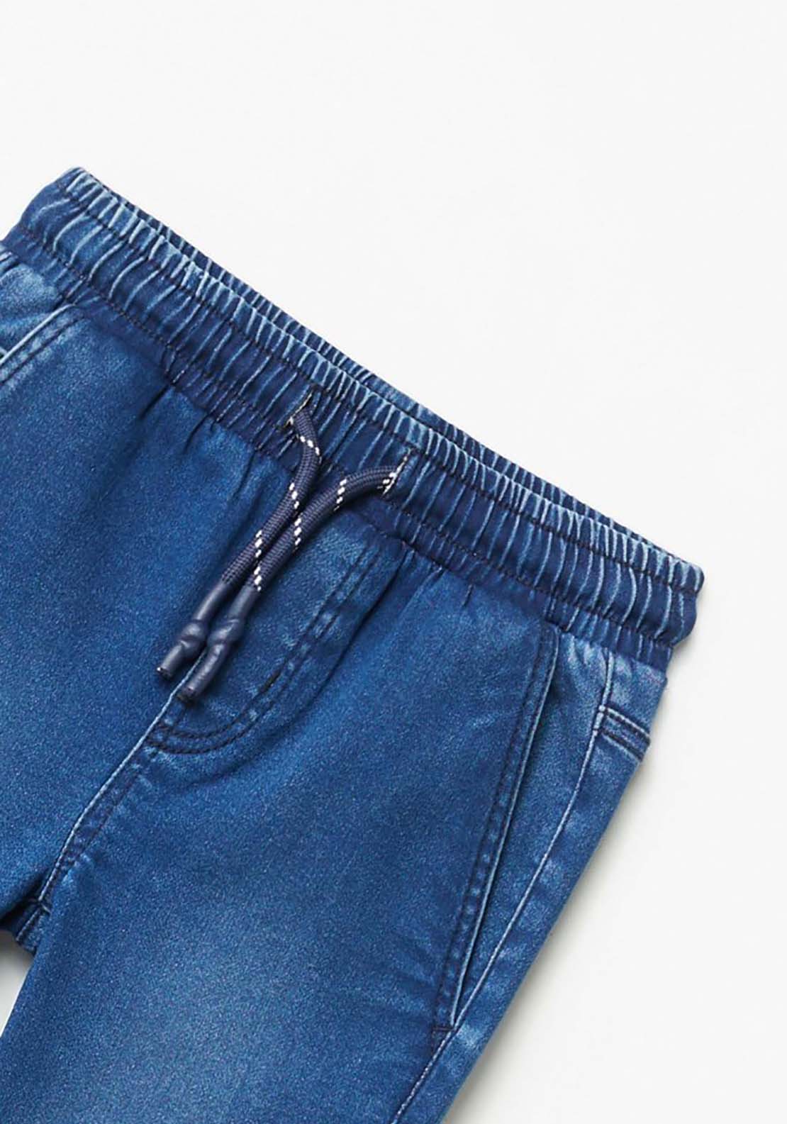 Sfera Denim Jogger Trousers - Blue 2 Shaws Department Stores