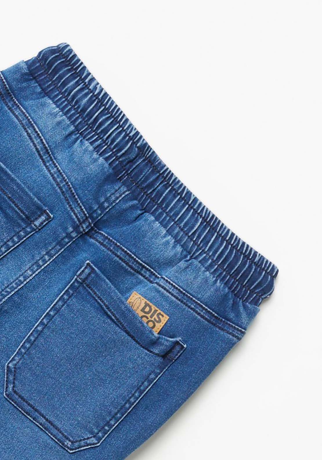 Sfera Denim Jogger Trousers - Blue 3 Shaws Department Stores