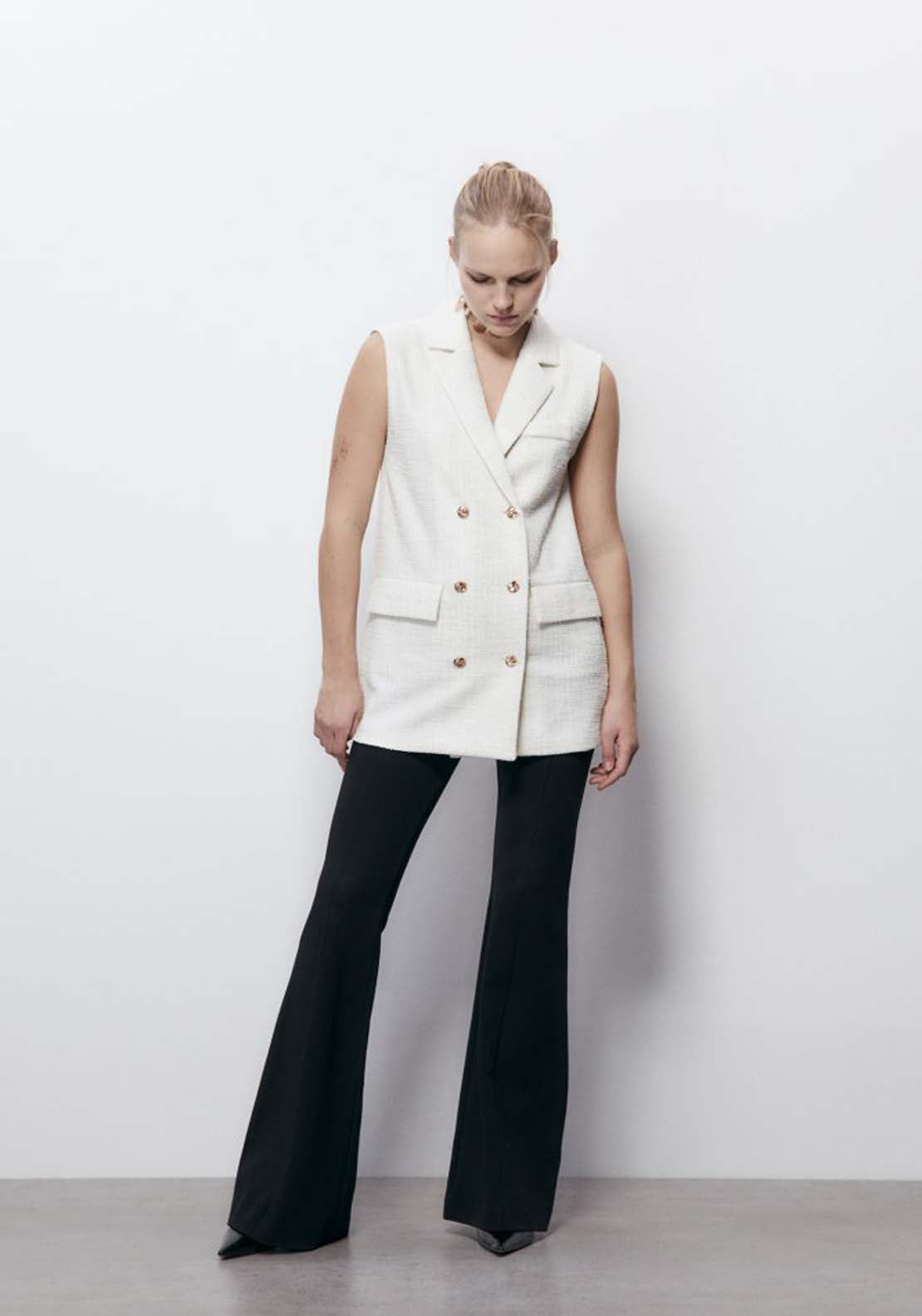 Sfera Short Double Breasted Vest 2 Shaws Department Stores