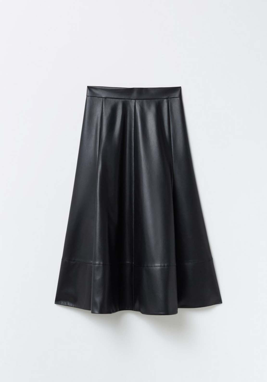 Sfera Faux Leather Midi Skirt 11 Shaws Department Stores