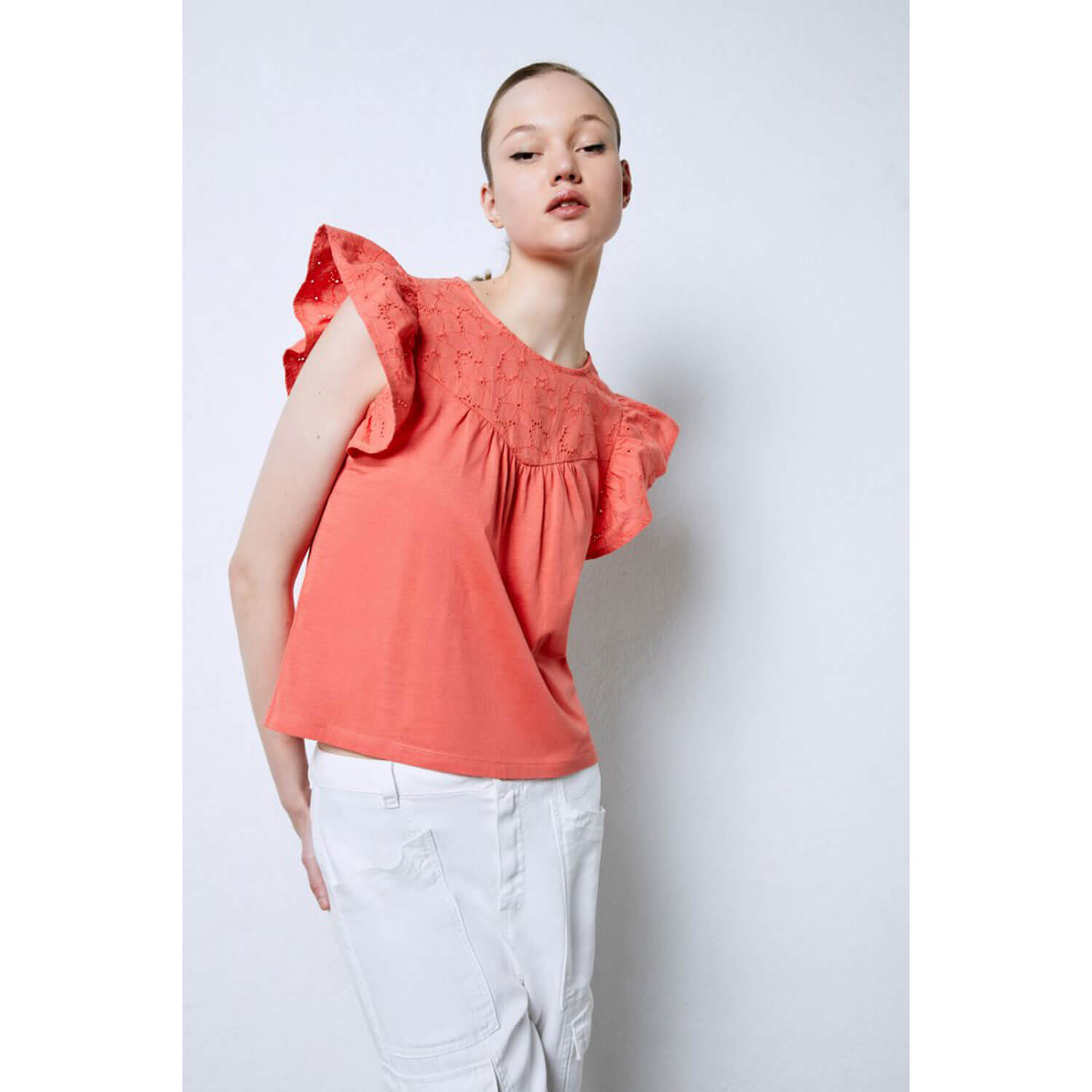 Sfera Embroidered Top 3 Shaws Department Stores