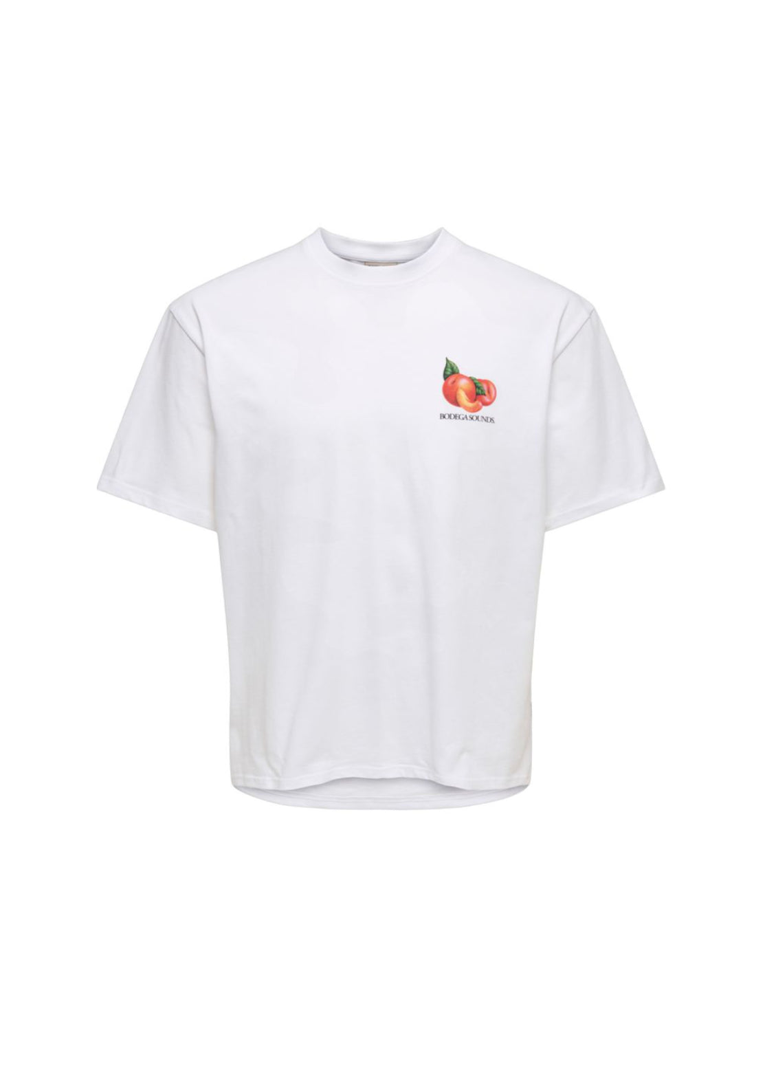 Only &amp; Sons Tasty Print Tee - White 5 Shaws Department Stores