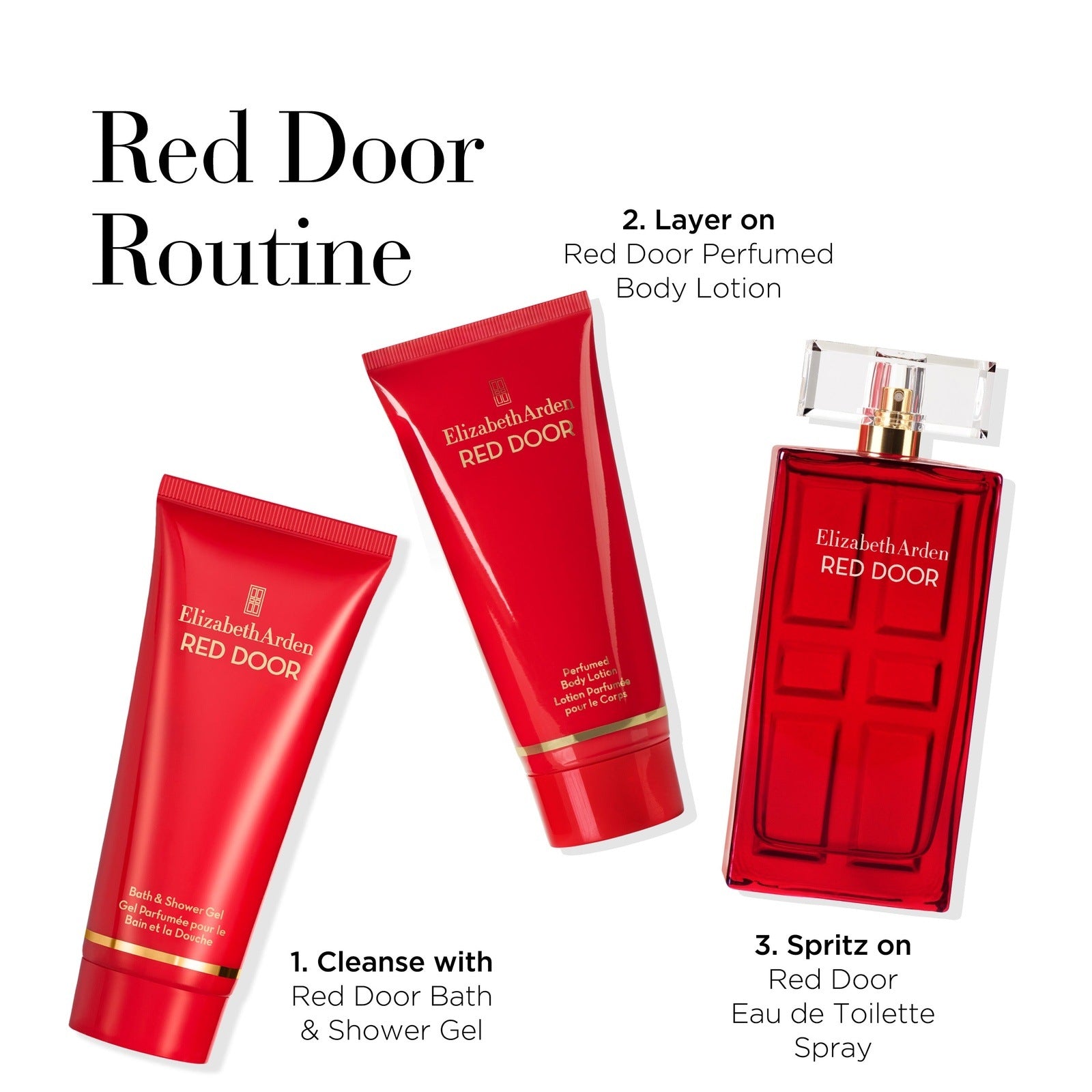 Elizabeth Arden Red Door 100ml Spring 2024 3 Piece Set 4 Shaws Department Stores