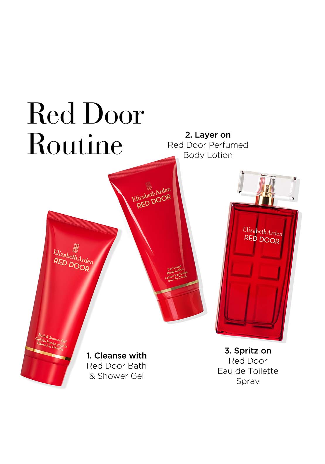 Elizabeth Arden Red Door 100ml 3 Piece Spring Set 3 Shaws Department Stores