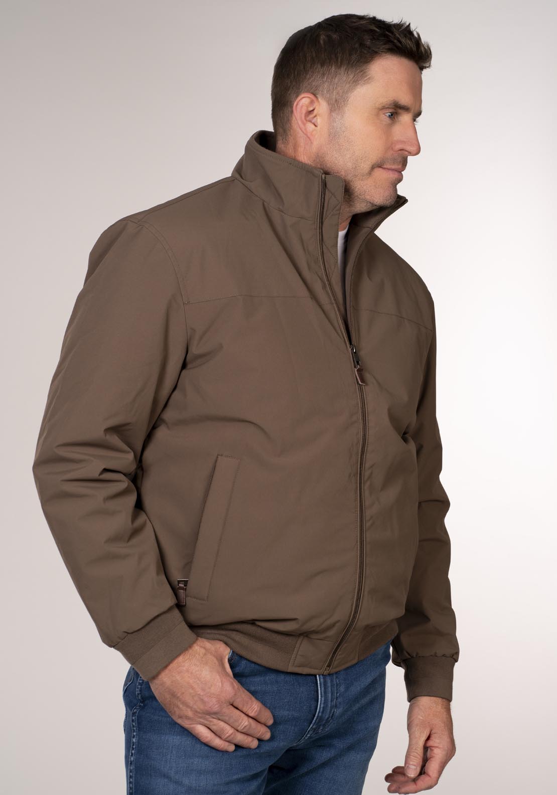 Yeats Seasonal Jacket - Brown 3 Shaws Department Stores