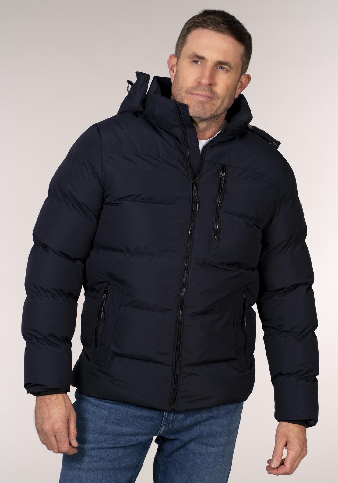 Yeats Winter Jacket - Blue 1 Shaws Department Stores