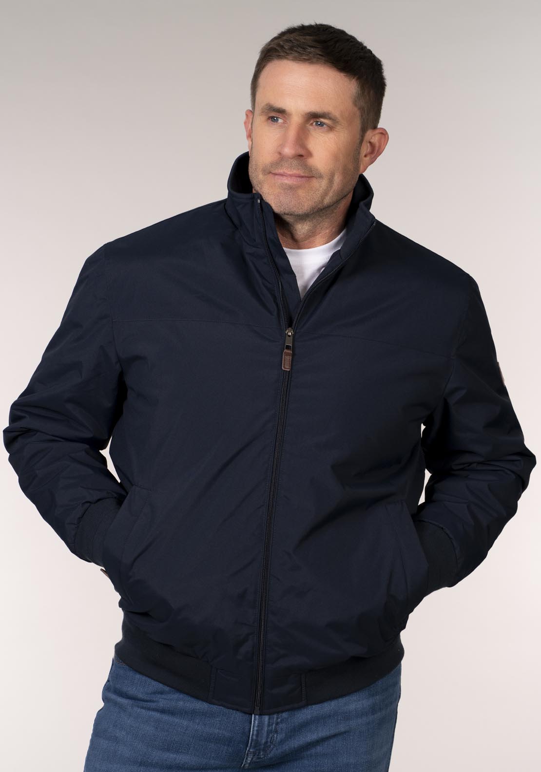 Yeats Seasonal Jacket - Blue 4 Shaws Department Stores