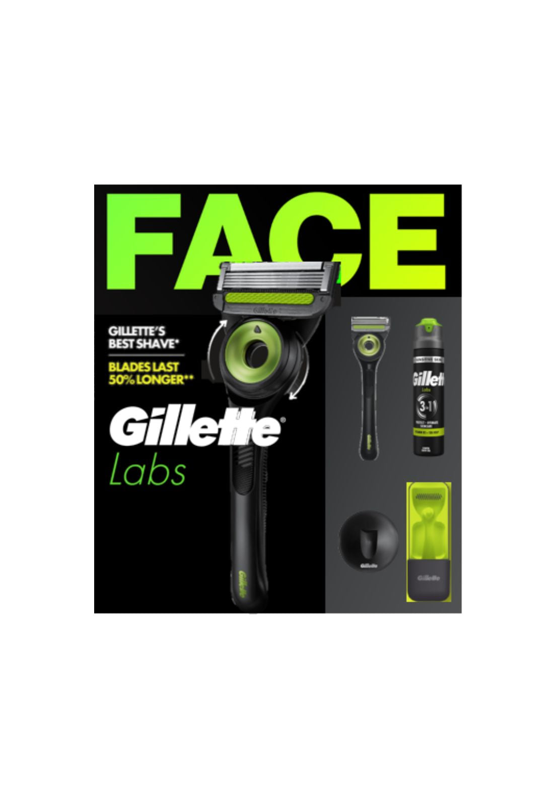 Labs Razor &amp; Shave Gel Travel Set