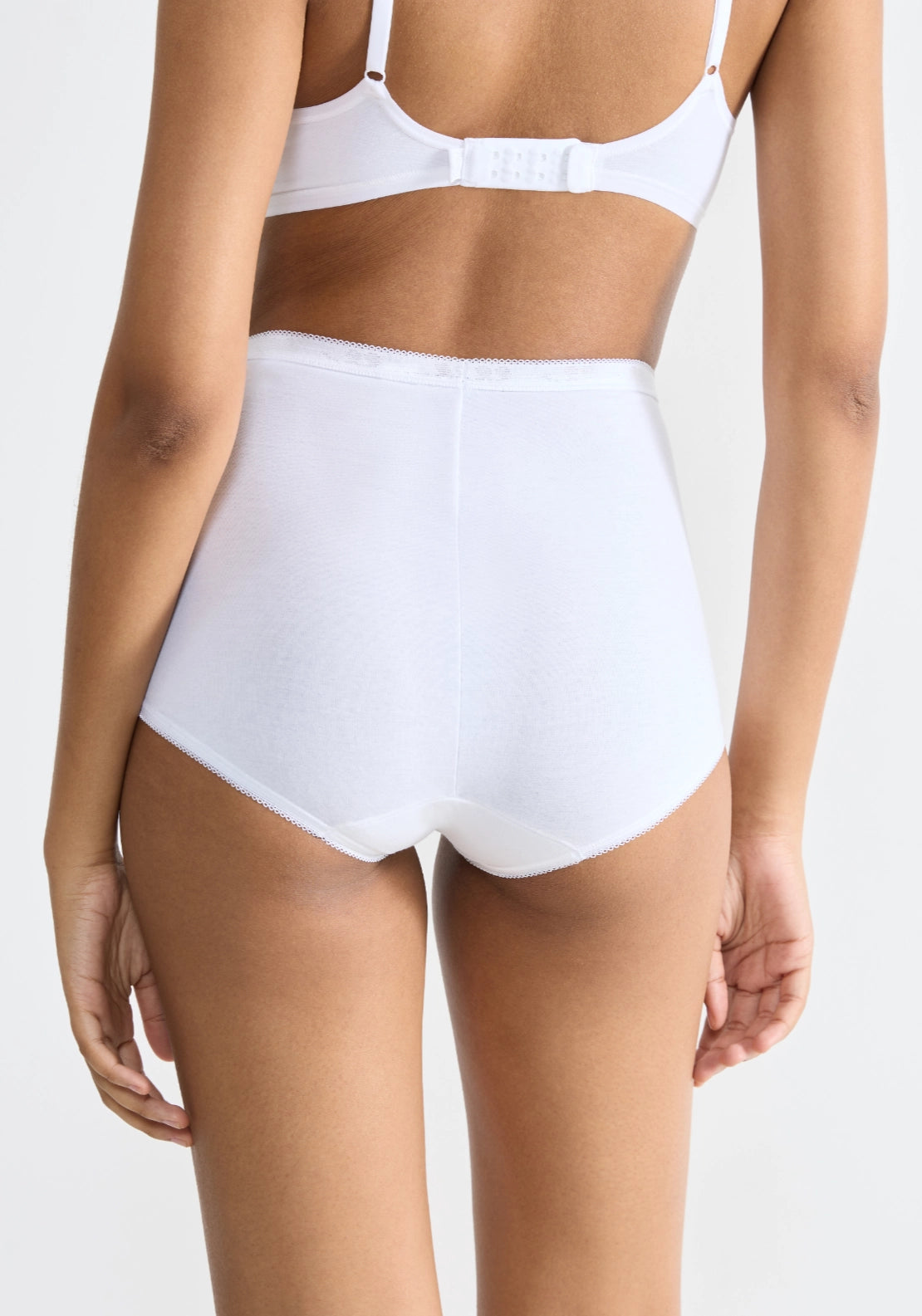 Sloggi Basic+ Maxi 3 Pack - White 2 Shaws Department Stores