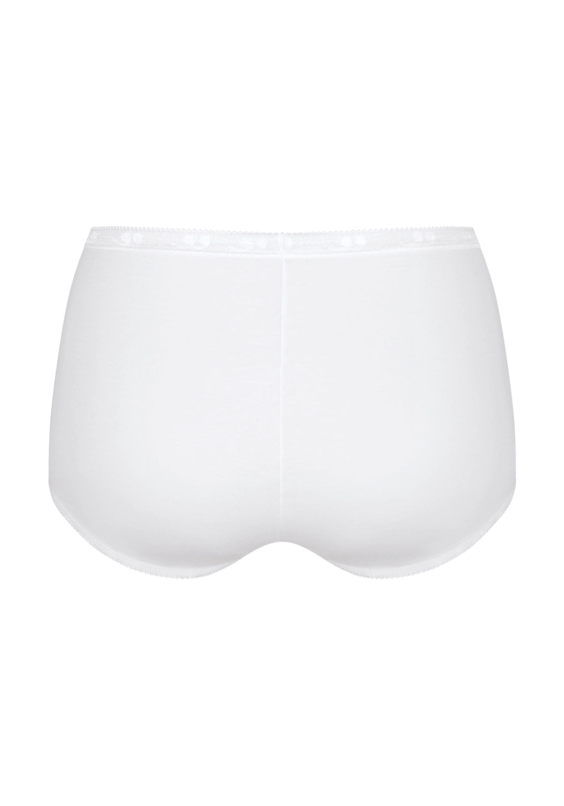 Sloggi Basic+ Maxi 3 Pack - White 6 Shaws Department Stores