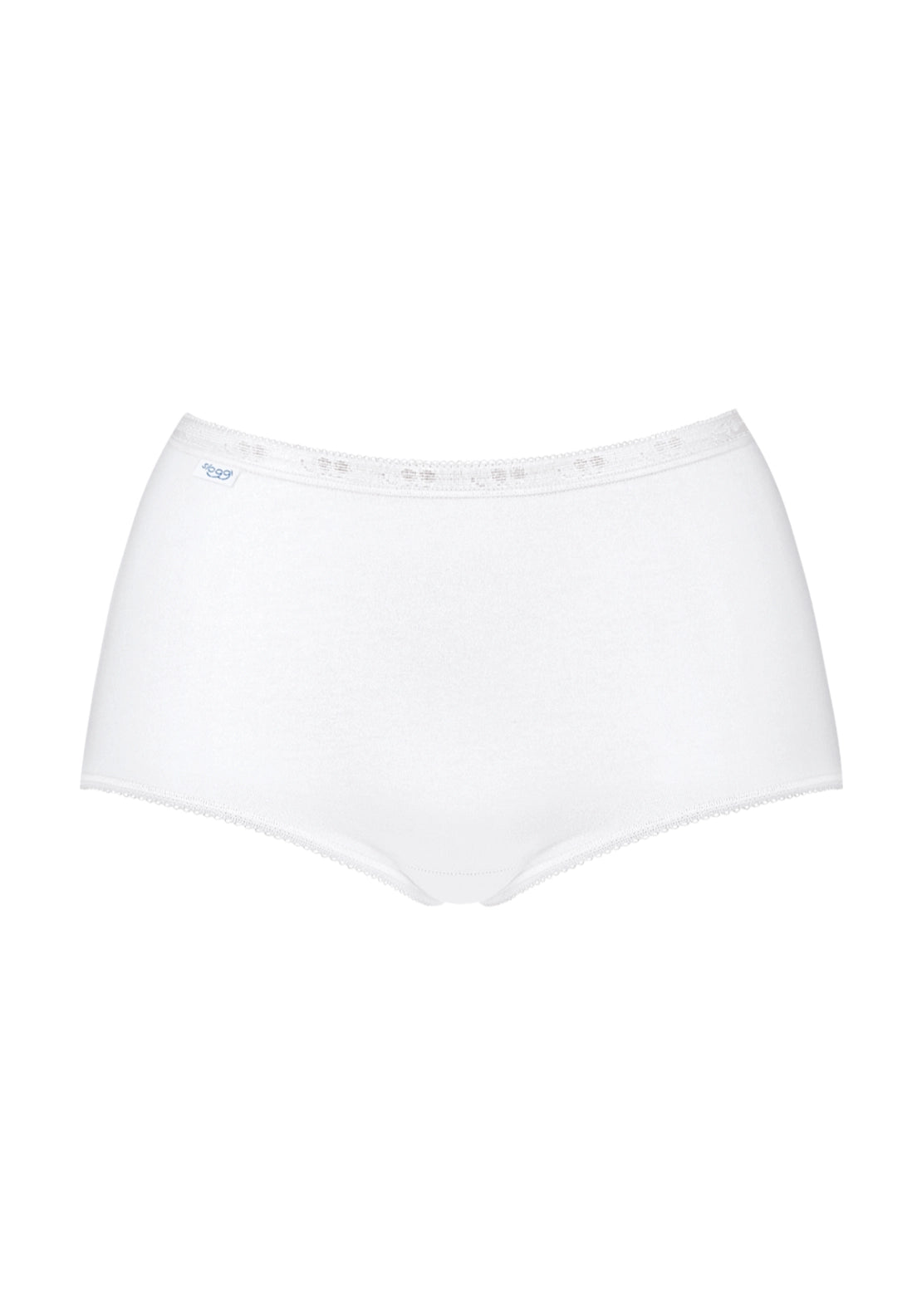 Sloggi Basic+ Maxi 3 Pack - White 5 Shaws Department Stores