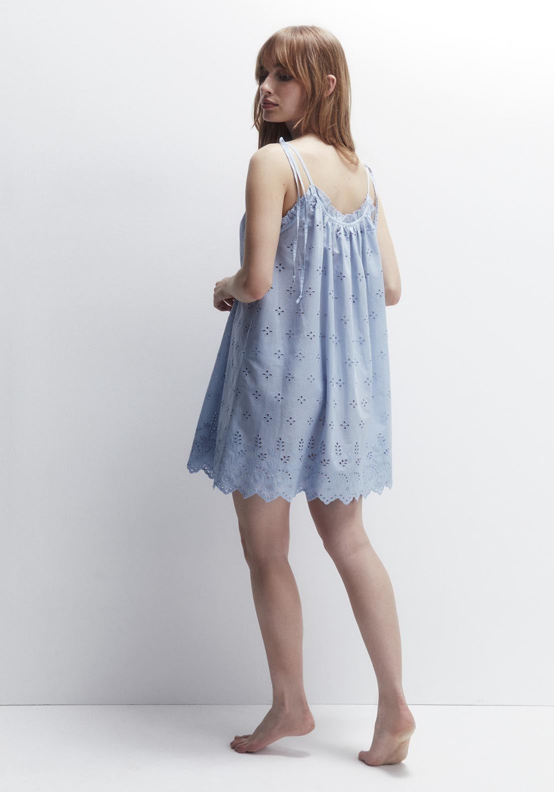 Sfera Troquelated Shirt - Blue Light 2 Shaws Department Stores