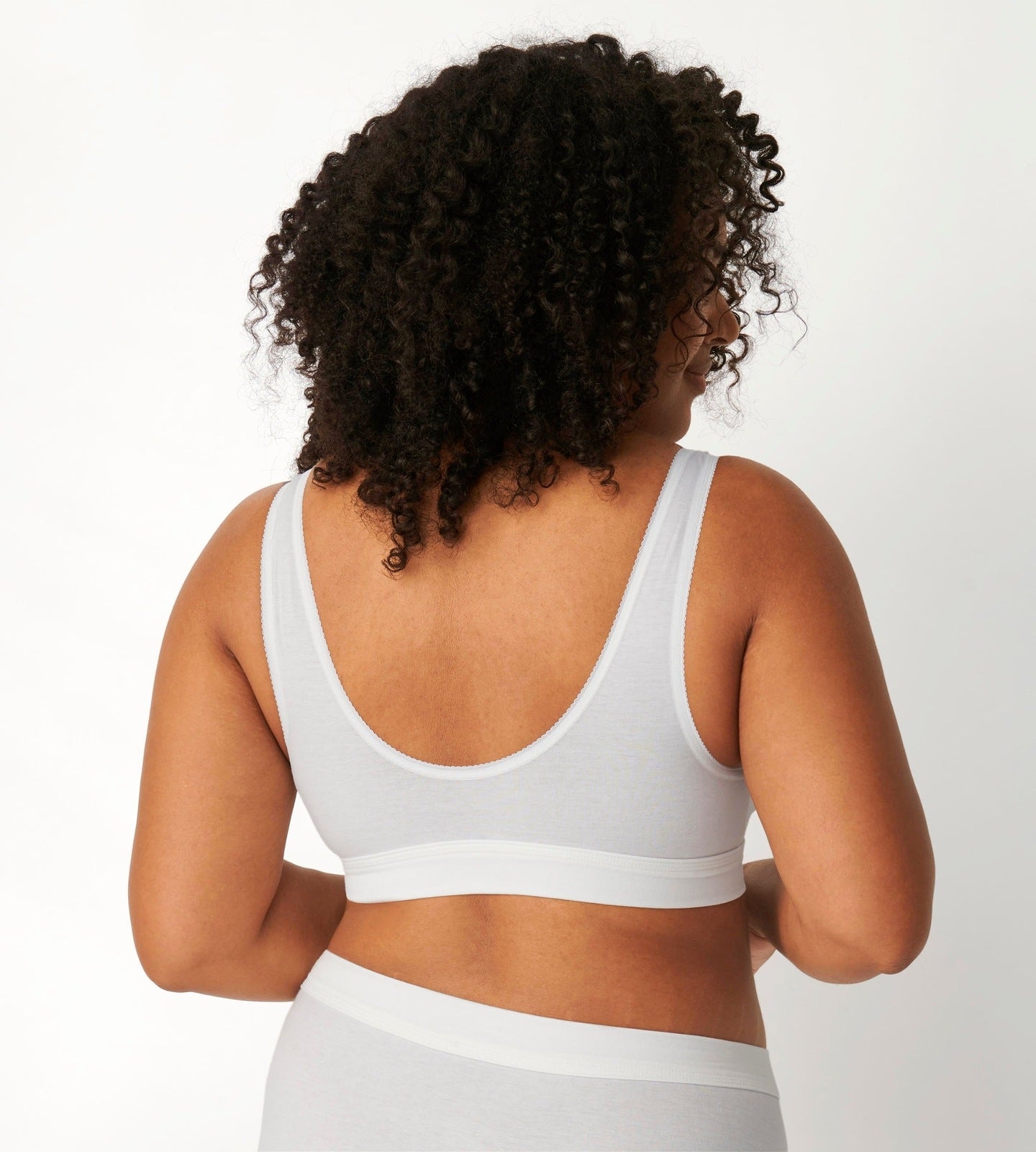 Sloggi Double Comfort Top Bra - White 2 Shaws Department Stores