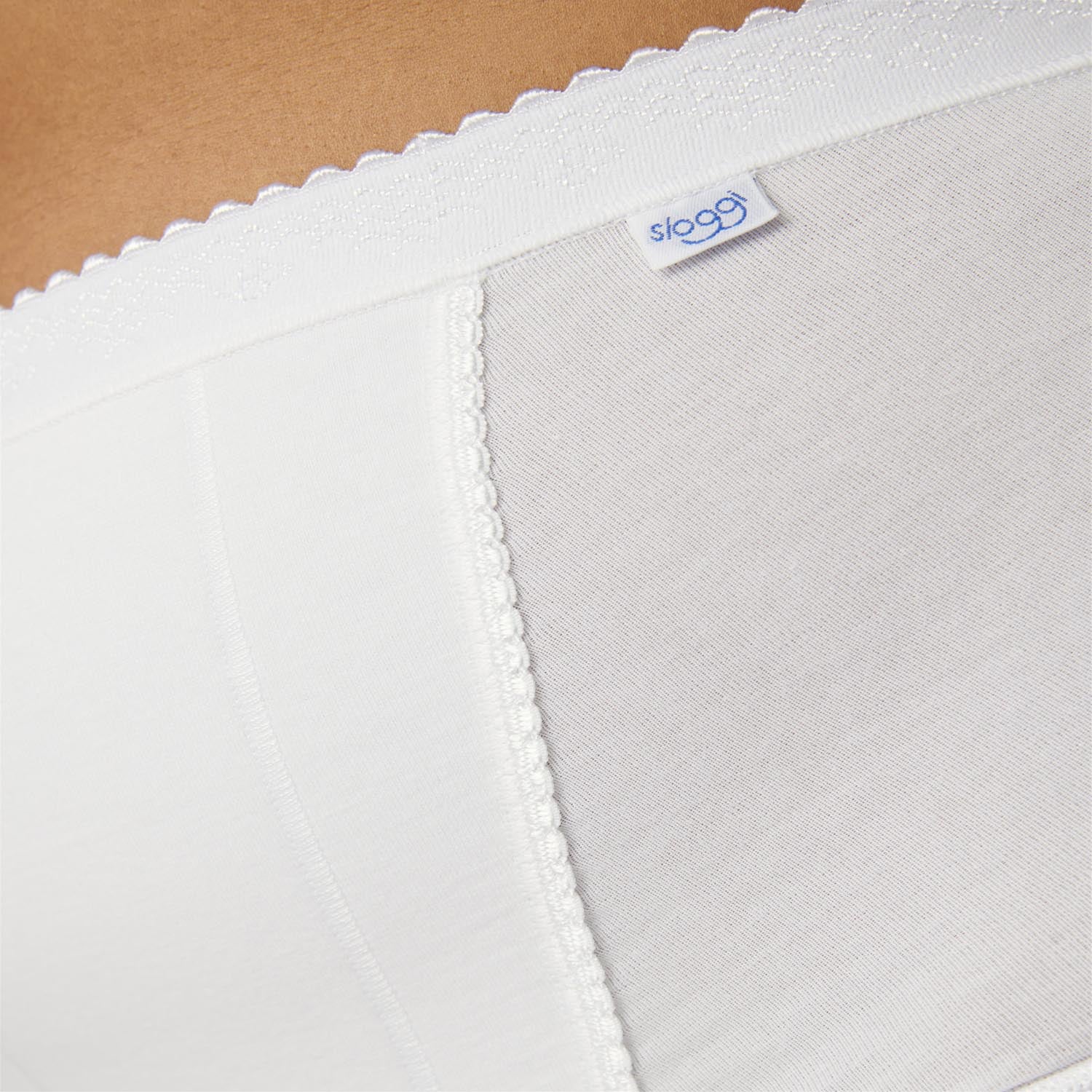 Sloggi Control Maxi Brief 2 pack - White 4 Shaws Department Stores