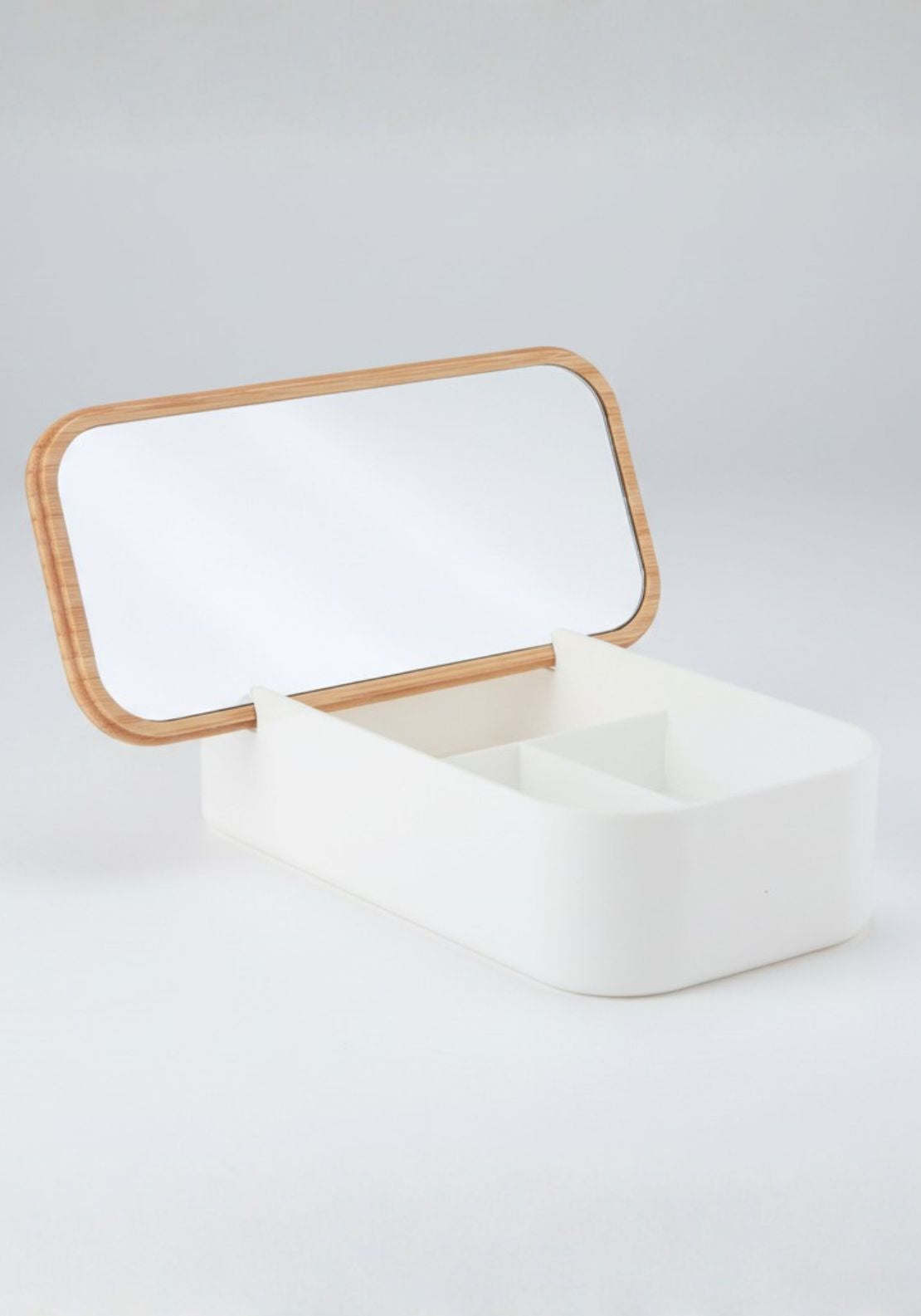 The Home Collection Make Up Mirror with Organiser - Nude 4 Shaws Department Stores