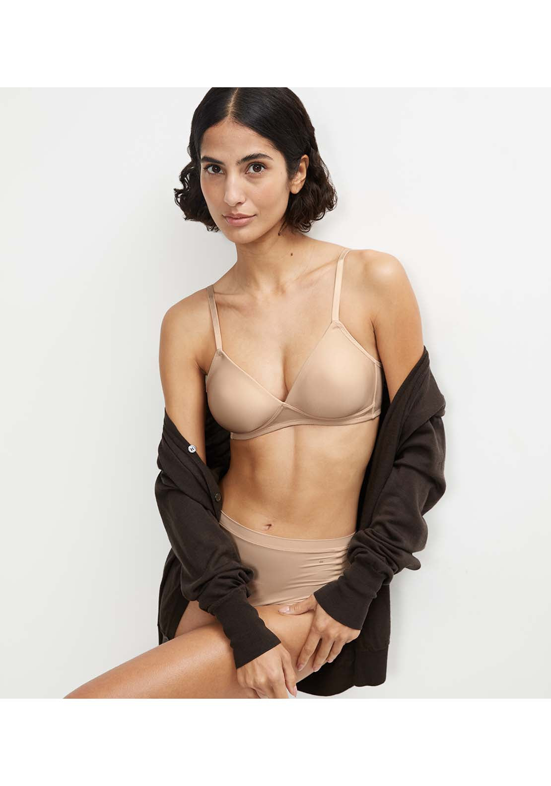 Triumph Soft Sensation Bra - Nude / Beige 4 Shaws Department Stores