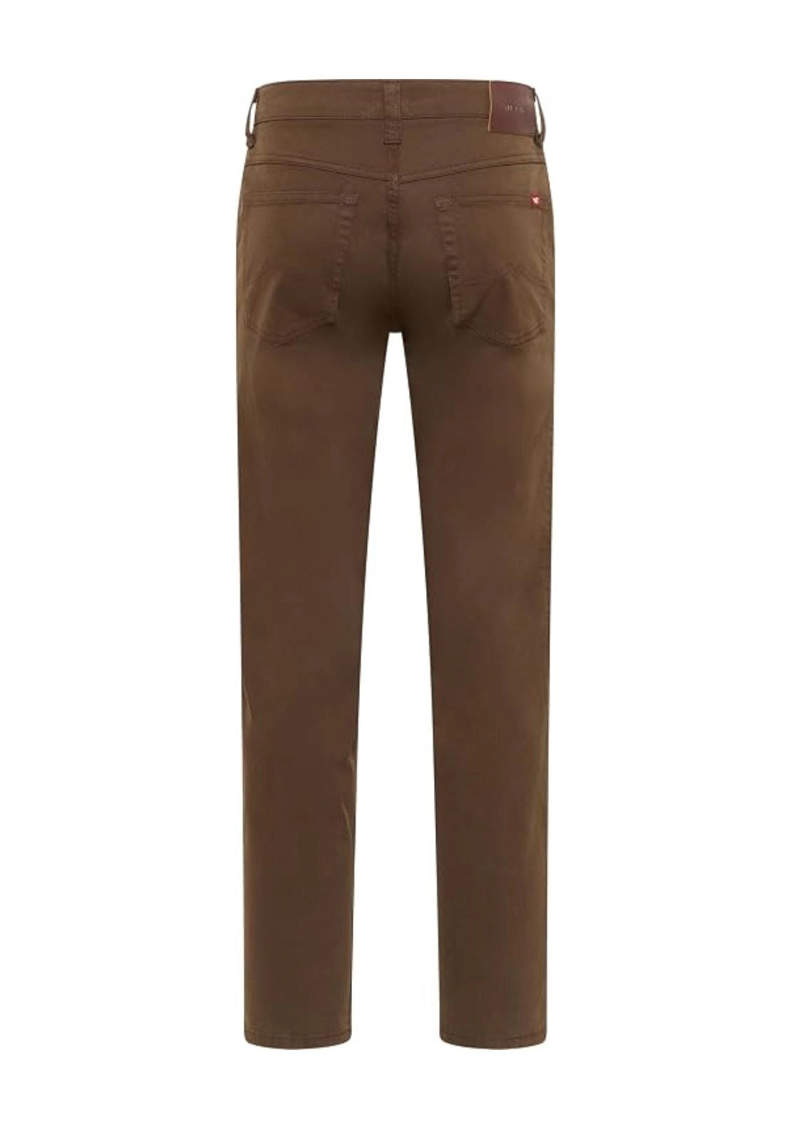Mustang Tramper 5 Pocket Jeans - Brown 2 Shaws Department Stores