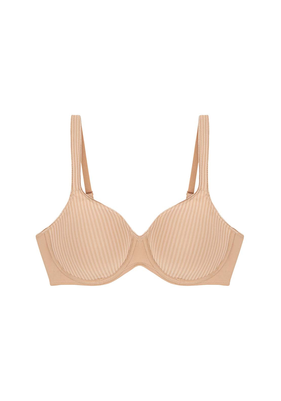 Triumph Modern Softcotton Wired Bra - Beige 5 Shaws Department Stores