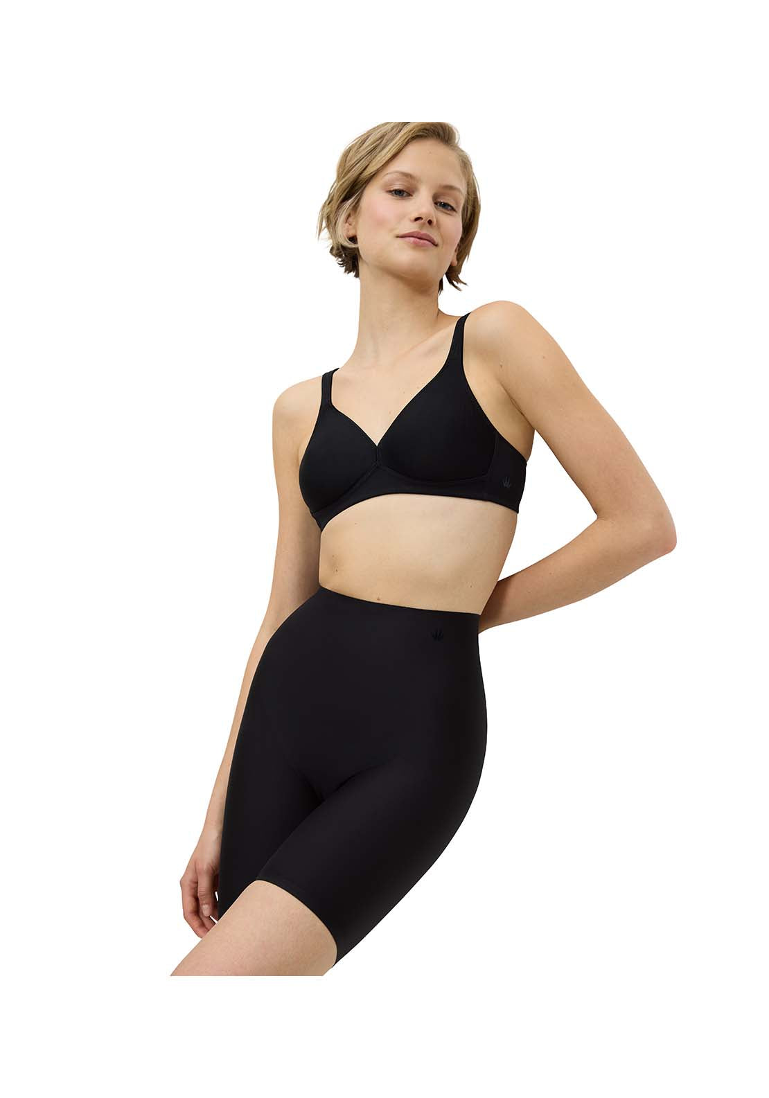 Triumph Modern Softcotton Non Wired Bra - Black 5 Shaws Department Stores