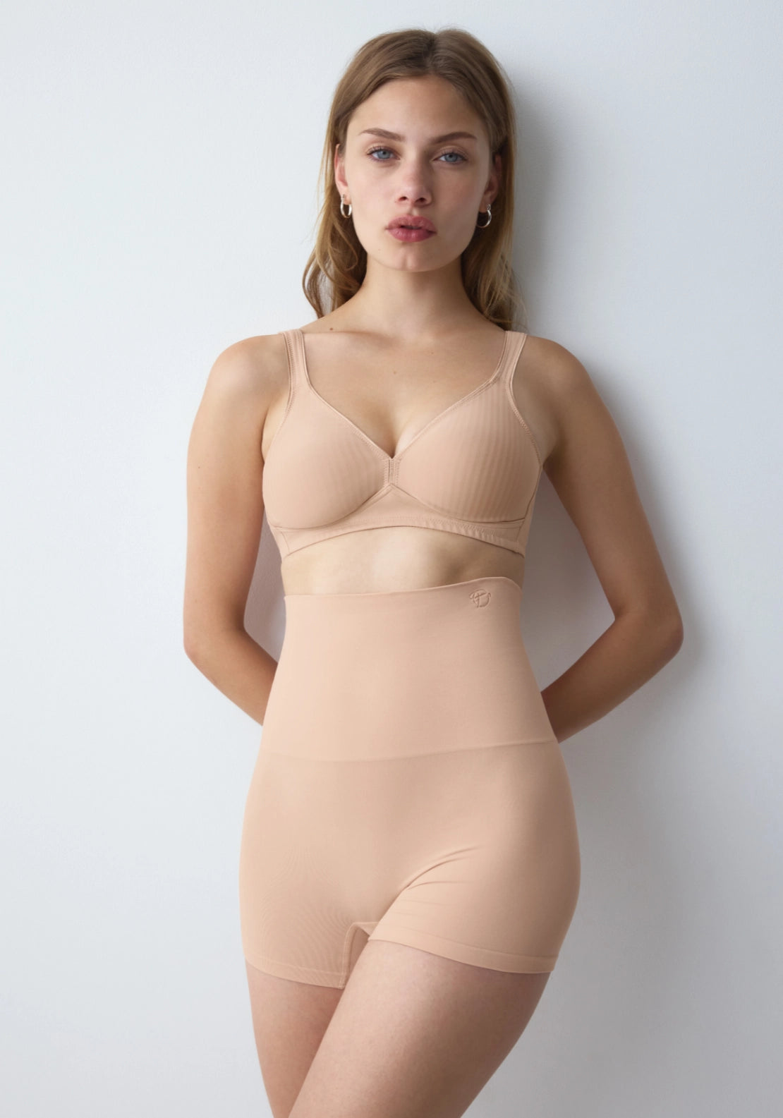 Triumph Modern Softcotton Non Wired Bra - Beige 4 Shaws Department Stores