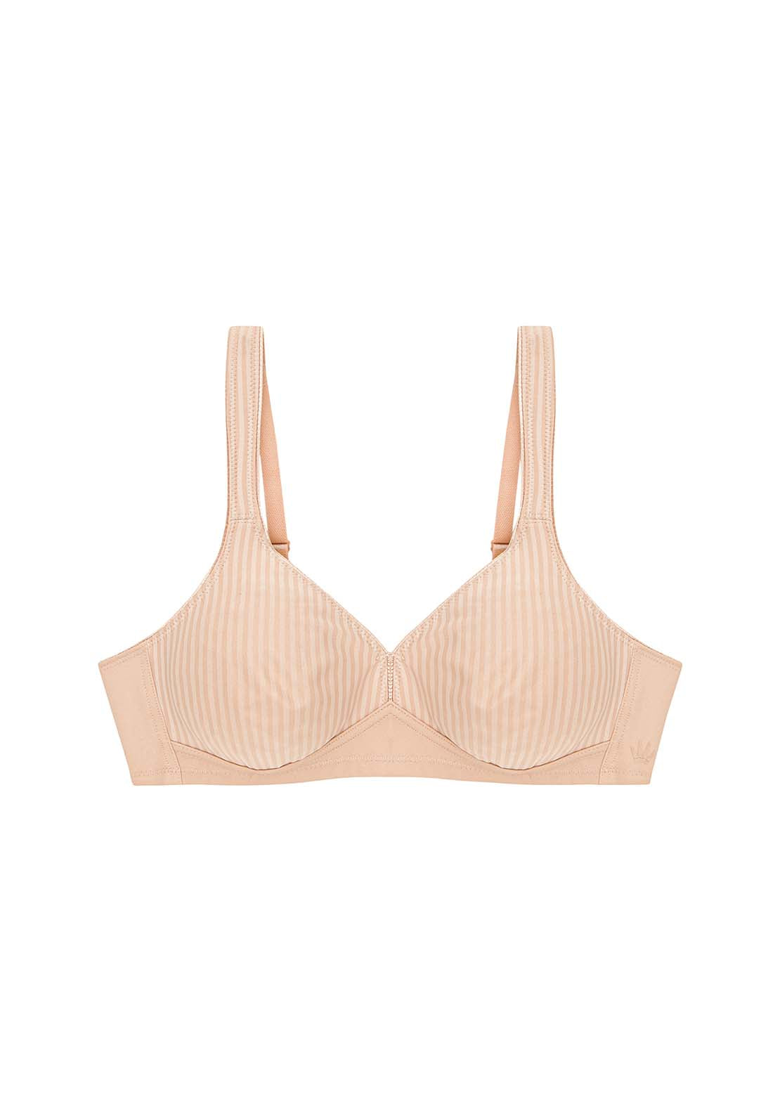 Triumph Modern Softcotton Non Wired Bra - Beige 5 Shaws Department Stores