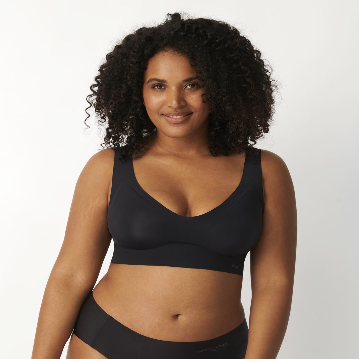 Sloggi Zero Feel Bralette Ex - Black 2 Shaws Department Stores