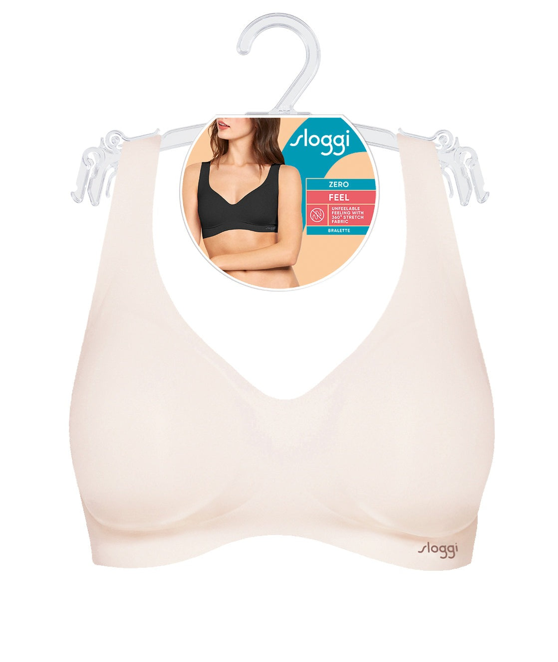 Sloggi Zero Feel Bralette Ex - Angora 6 Shaws Department Stores