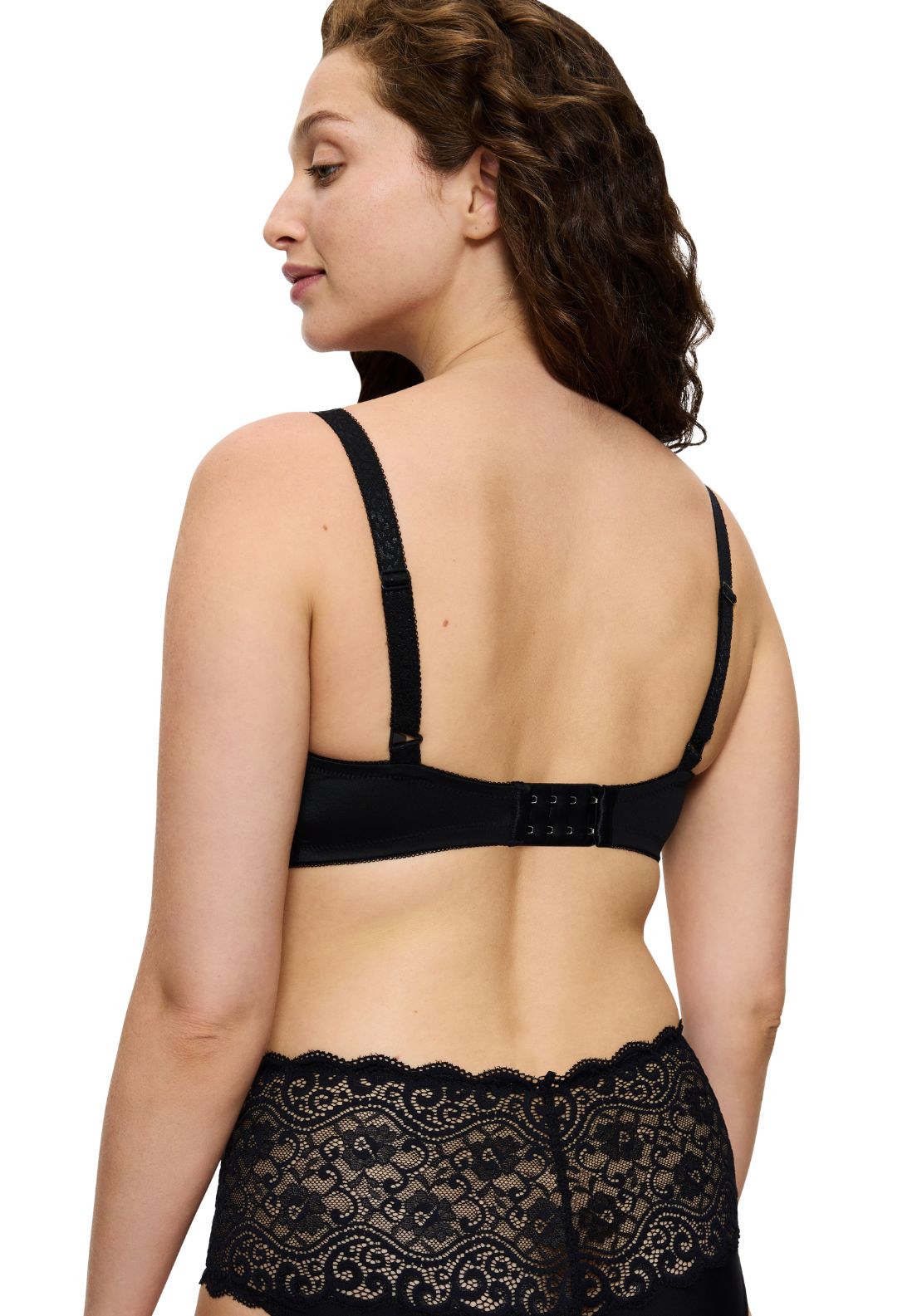 Triumph Amourette Wired Half-Padded - Black 2 Shaws Department Stores